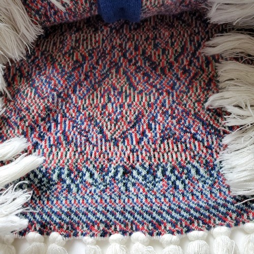 Matilda Jane Sweater Girls Size 2 Cardigan Cape Hood Poncho A Caroling We Go - Picture 10 of 13