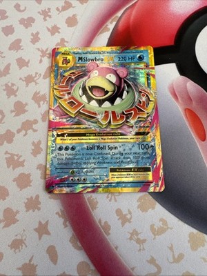 Pokemon Karte Mega M Slowbro EX 27/108 - Evolutions  - Ultra Rare - Englisch NM