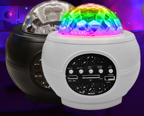 DQ-M2 Galaxy Star Ocean Projector Night Light Bluetooth Speaker Remote Control - Picture 7 of 9