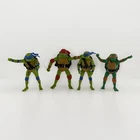 Teenage Mutant Ninja Turtles TMNT Action Figures Lot of 4 Vintage Style