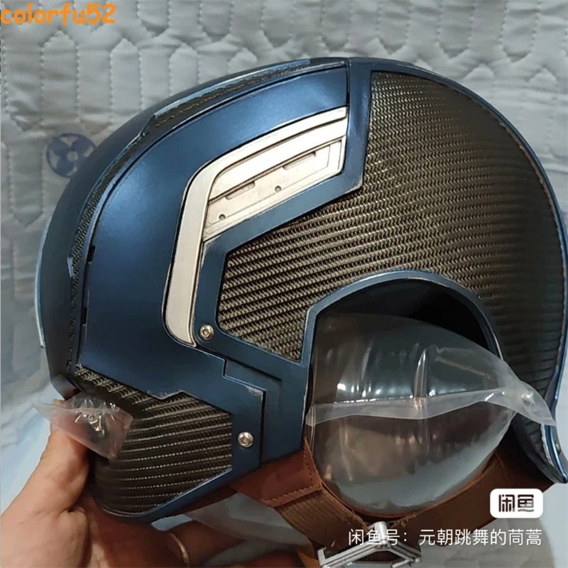 Genuine Killerbody Captain America Cosplay 1:1 Wearable Helmet Halloween Mask - Image 3 of 4