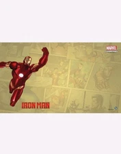 NEW Marvel Champions Card Game IRON MAN Game Mat 24"×14" NIP Fantasy Flight