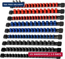 Amm 9pcs Socket Organizer 14 38 12 Drive Heavy Duty Socket Holder Amm 9pcs Socket Organizer 14 38 12 Drive Heavy Duty Socket Holder