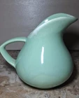Vintage Mint Green Signed Hull Pottery Pitcher Vase
