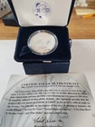 2004- *W* $1 AMERICAN SILVER PROOF EAGLE w/OGP & COA - FREE SHIPPING!