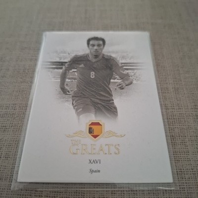 Xavi The Greats 2023 Futera Unique Trading Card Holo No. 119