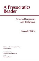 A Presocratics Reader Selected Fragments And Testimonia - Other - G245Z