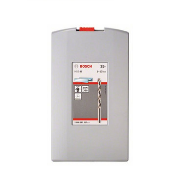 Bosch PRO Metal HSS-G Spiralbohrer Set, 25-tlg.