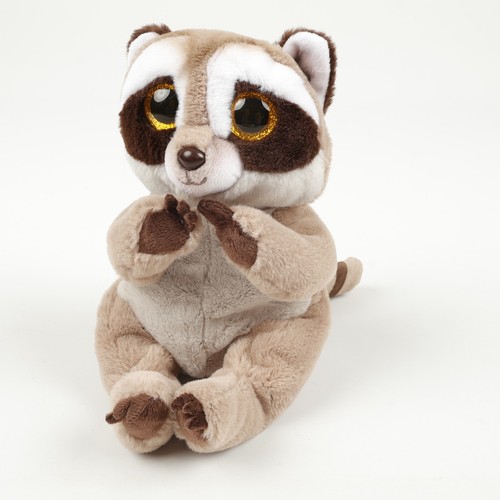 ty Beanie Baby Bellies Petey Raccoon 6'' Plush Stuffed Animal Toy