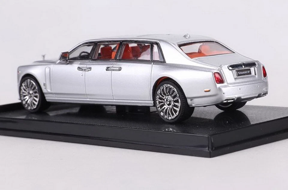 SC ART масштаб 1/64 Rolls-Royce Phantom VII Серебряный литой автомобиль модель игрушка подарок - Изображение 4 из 4
