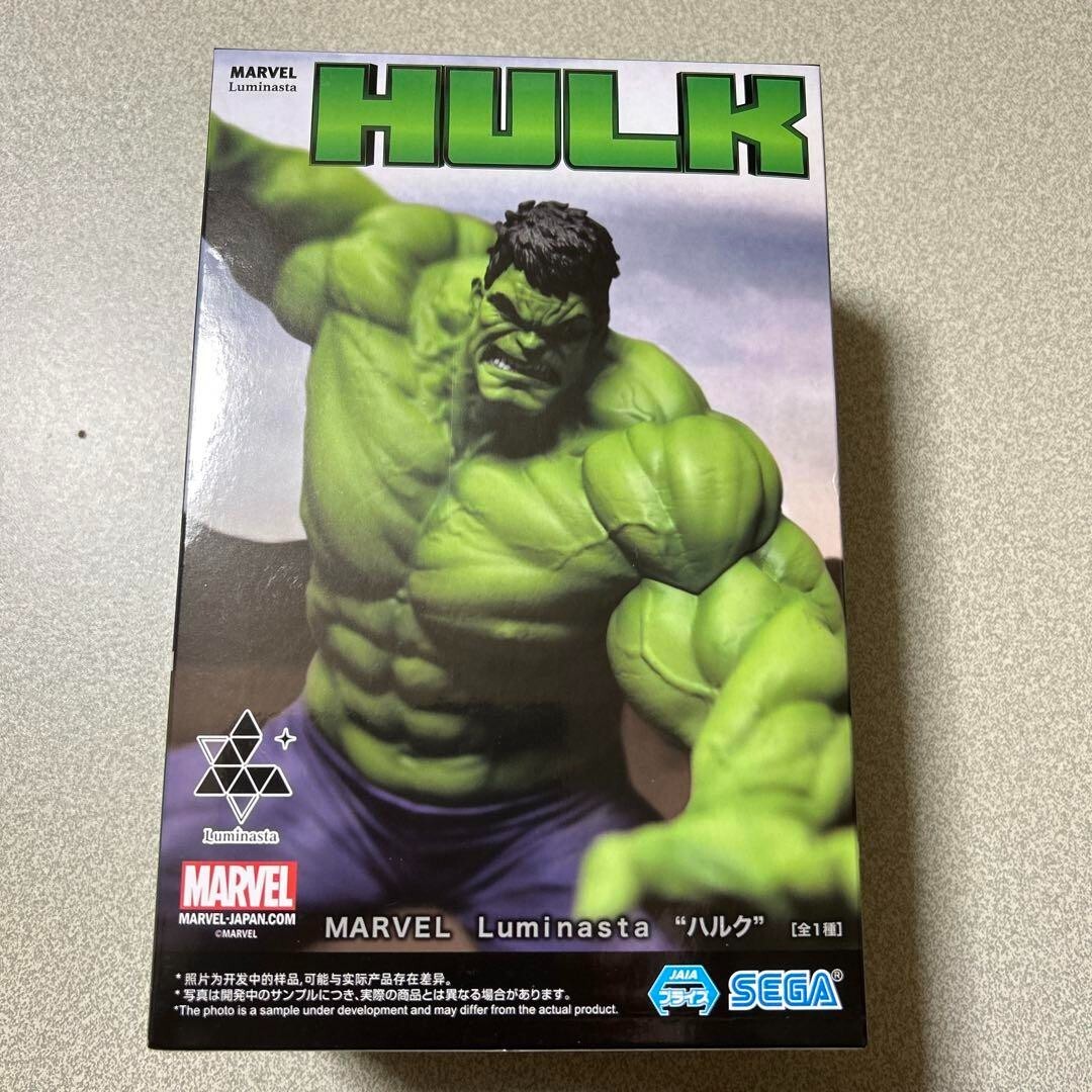 MARVEL Luminasta Hulk Figure Multicolor Action JAPAN Toy SEGA