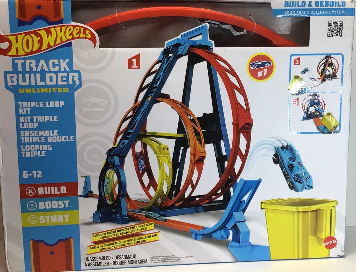 Hot Wheels - Track Builder Unlimited Triple Loop Kit – The