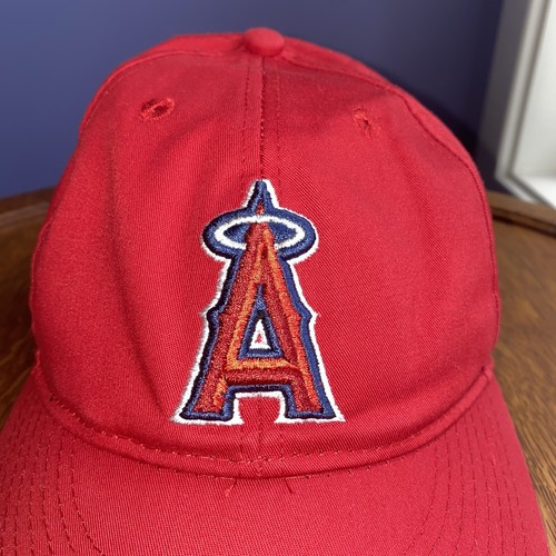 Los Angeles Angels OC Sports Baseball Hat Adjustable Youth Red Team MLB - Picture 3 of 12