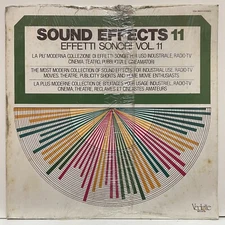 No Artist - Sound Effects 11 - Effetti Sonori Vol. 11; vinyl LP [sigillato]