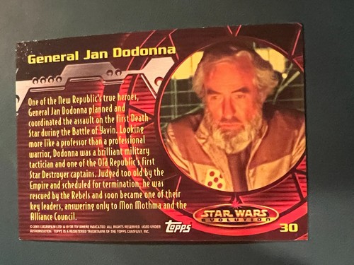 2001 Topps Star Wars Evolution Trading Cards Complete Your Set U Pick BASE - Picture 72 of 224