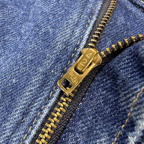 Vtg Lee Riders Denim Blue Jeans Size 36x31 Talon Zipper Union Made Leather Tag - Picture 11 of 24