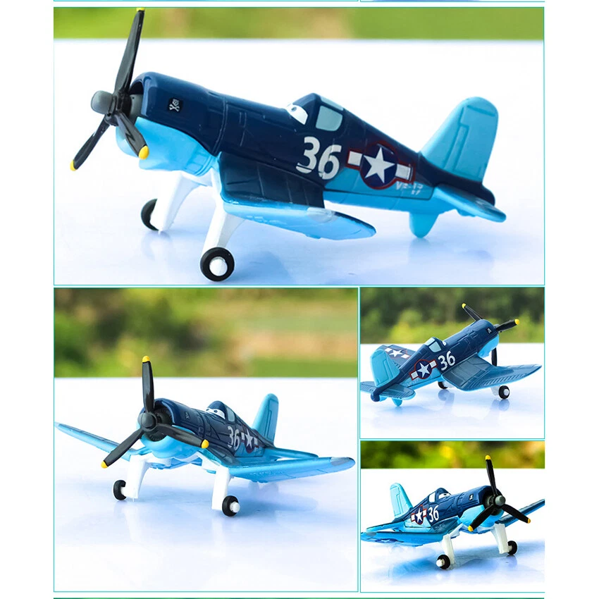 Llaves polvorientas polvorientas diecast Disney Pixar aviones modelo avión 1:55 niños película juguete Foto 3 de 4