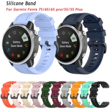 For Garmin Fenix7S/6S/5S 20MMQuick Release Silicone Strap Watch Band Replacement