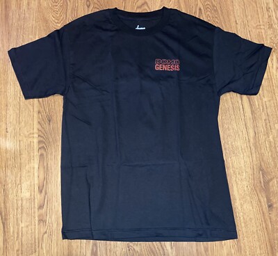New Domo Genesis Red Corolla 2017 Album Promo Black Shirt Mens Size Medium