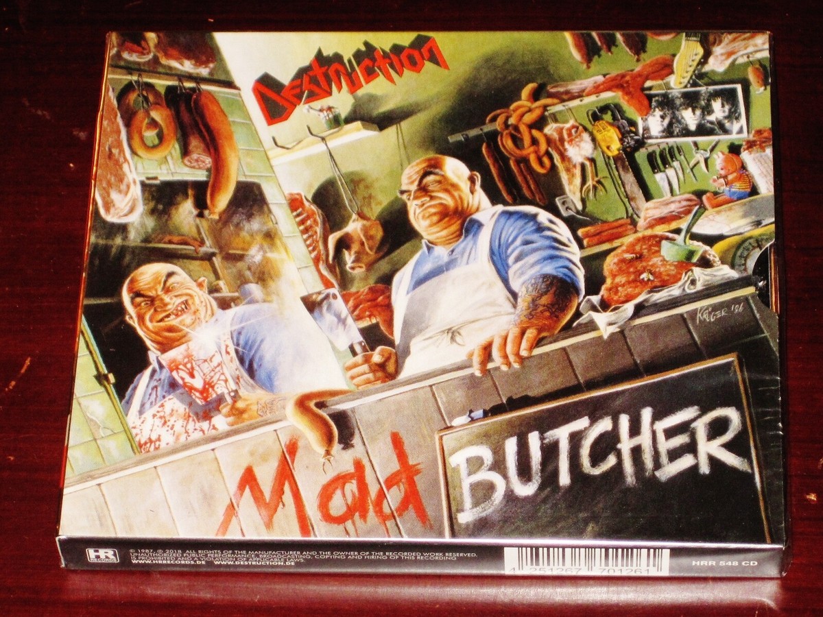Destruction: Mad Butcher CD 2018 High Roller Records EU HHR