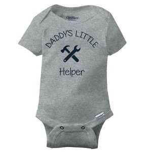 daddys little helper onesie