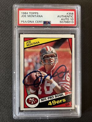 その他 Joe Montana Auto psa9 1991 Upper Deck Football #9 of 9 Joe Montana Auto Autograph