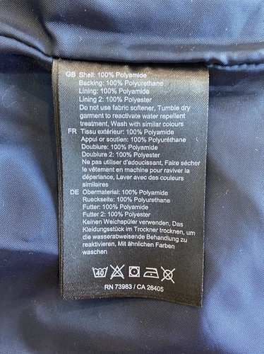 HH Helly Hasen Damen Evie Regenjacke Größe M Farbe Navy - Bild 7 von 8