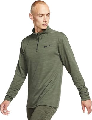 Nike Superset Men's Long-Sleeve 1/4-Zip Training Top AR3716-325 SMALL