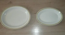 Vtg Homer Laughlin Best China Restaurant Ware Serving Platters Plates Dishes Set