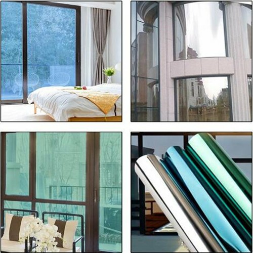 Reflective Mirrored one way Privacy Window Film Solar Tint Reflective Film - Picture 2 of 20