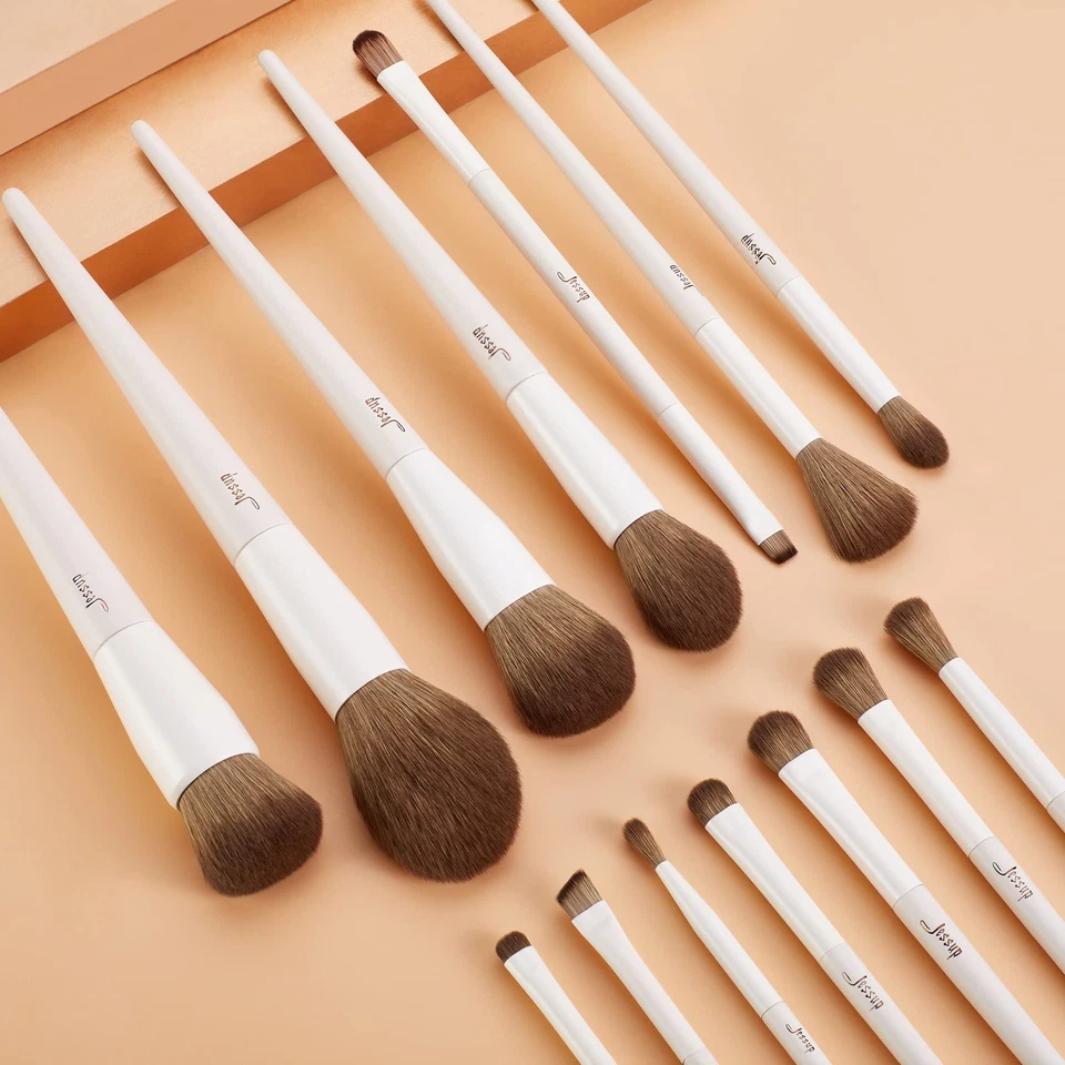 14PCS Makeup Brushes Set - Synthetic Powder, Foundation, Eyeshadow, Blush - Image 4 of 4