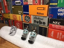 2x Rare NOS GEC CV4085 / Special EF86 ~ Neuman U67 Mic GrailAudio 6267 Z729 6cf8