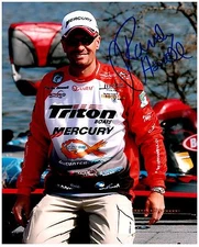 Bassmaster RANDY HOWELL Signed Autographed B.A.S.S. Bass Pro 8X10 Pic. F