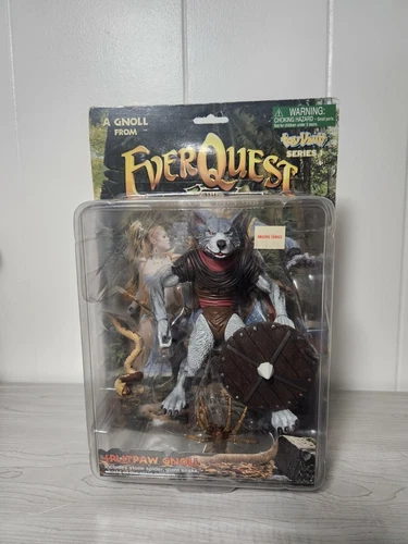 2000 Toy Vault EverQuest Ruins of Kunark Splitpaw Gnoll Figure RARE Sealed