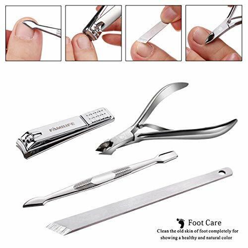 F03 Manicure Set Pedicure Kit Nail Clipper Set 13pcs Professional Men Grooming - Bild 5 von 8
