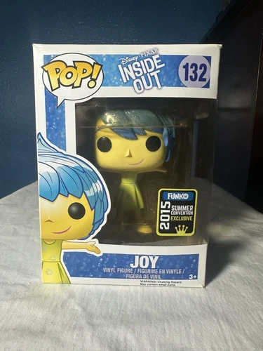 Funko Pop! Vinyl: Inside Out Joy 2015 Summer Convention Exclusive #132 Glitter