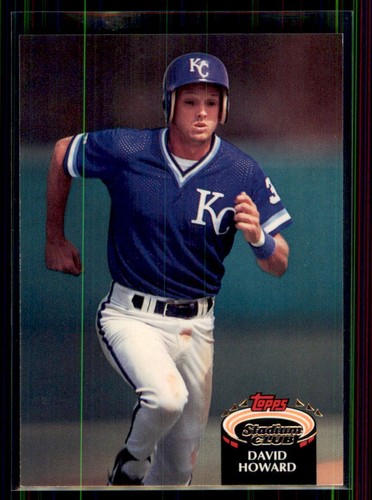 1992 Stadium Club David Howard #245 Kansas City Royals