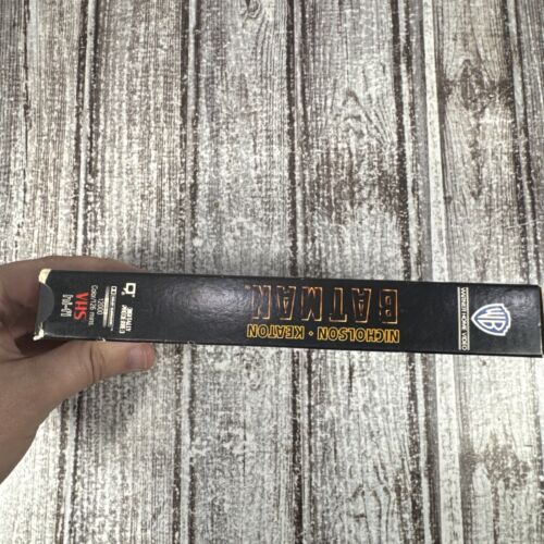 1989 Batman VHS Video Tape Michael Keaton Jack Nicholson Tim Burton - Picture 5 of 7