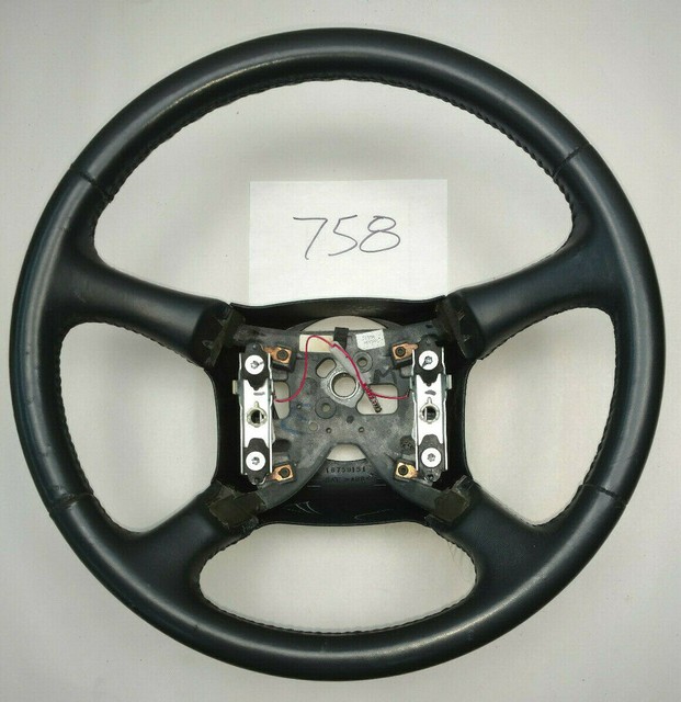 19992002 Chevy Silverado GMC Sierra S10 JIMMY Steering Wheel Leather W