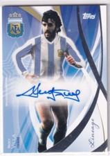 Topps Argentina Lineage Set 2024 No. IA-RV Ricky Villa Auto