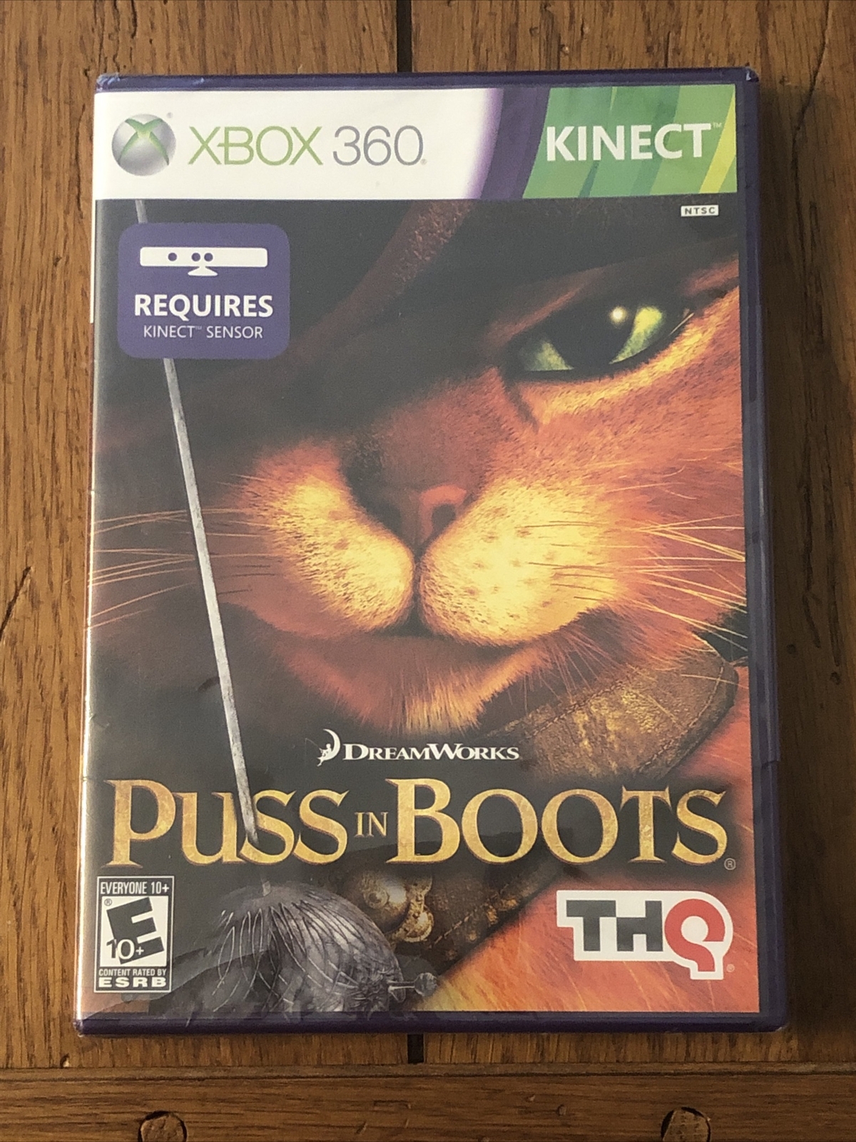 Puss in Boots (Xbox 360 Kinect) Brand New / Factory SEALED 752919553961 eBay