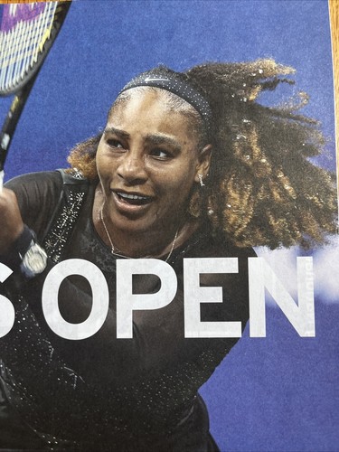 SERENA WILLIAMS FINAL MATCH OFFICIAL 2022 US OPEN DAILY PROGRAM 9/2/2022 - Picture 7 of 17
