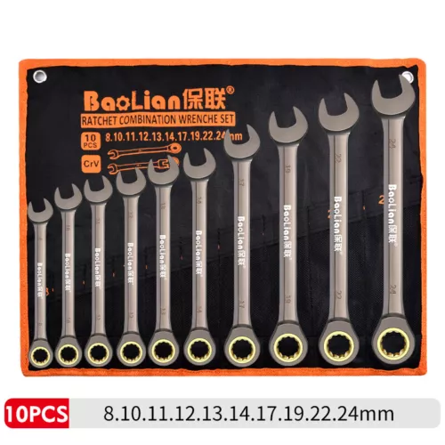 6mm - 32mm Ratschen-Ringmaulschlüssel Ratschenschlüssel Knarrenschlüssel SW - Bild 52 von 58