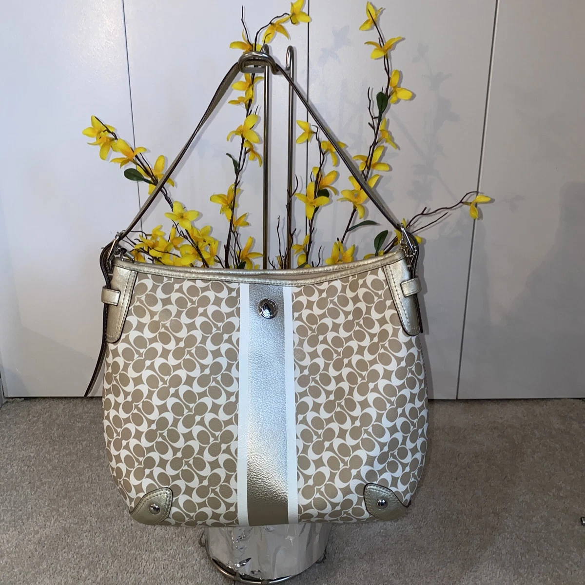 Coach chelsea crossbody grey clearance