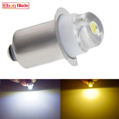 Warm/Weiß P13.5s 1.2V 1.5V 2.2V 2.5V 3V LED Glühlampe Taschenlampe Lampe Birne