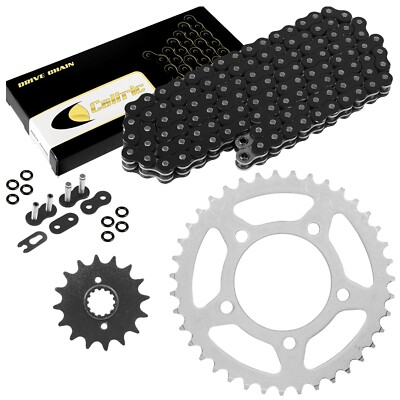 #ad #ad Black O Ring Drive Chain amp; Sprockets Kit for Suzuki GS500E GS500F GS500H 94 10 $55.00