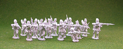 28mm American Civil Firing Line Options in Kepi Slouch and Mixed Headgear