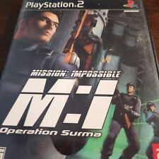 Mission Impossible Operation Surma PS2 PlayStation 2 - No Manual