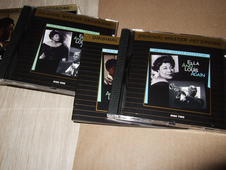 ELLA FITZGERALD AND LOUIS ARMSTRONG : ELLA AND LOUIS AGAIN 24KT GOLD 2CD BOX - Bild 3 von 4