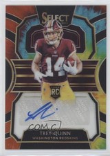 2018 Panini Select Rookie Signatures Tie-Dye Prizm /25 Trey Quinn #RS-TQ Auto RC
